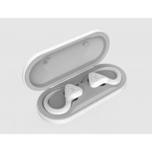 Ecouteurs Sans Fil Intra-auriculaires True Wireless Monster Dna Fit Blanc
