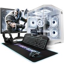 Vibox Iv-639 Pc Gamer Complet • 23 Pouces Écran • Amd Ryzen 7 5700x 4,6 Ghz • Nvidia Rtx 5050 8 Go • 16 Go Ram • 500 Go Ssd • Windows 11 • Wifi
