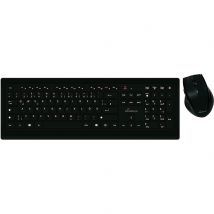 Pack Clavier Sans Fil Et Souris Optique Mediarange - 5 Boutons - Azerty (fr) - Noir - Mediarange