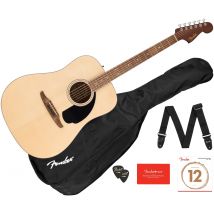 Pack California Standard Redondo Spruce Natural + Housse Fender