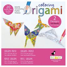 Coloring Origami - Papillon - Fridolin