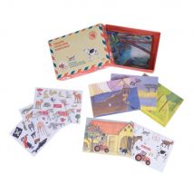 Cartes Postales Avec Autocollants - Egmont Toys