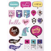 70 Stickers - Summer Mix - Rayher