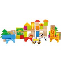 Blocs De Construction En Bois Zoo - Small foot company