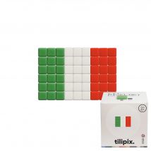 Kit Mosaïque Diy Pixel Art - Drapeau Italie - Mini - Tilipix