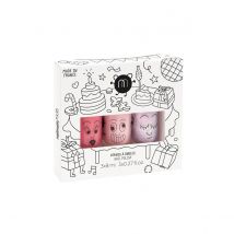Coffret 3 Vernis Roses - Party - Nailmatic - Nailmatic