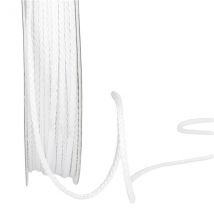 Bobine 30m Cordelière Polyester 2mm Blanc - My mercerie