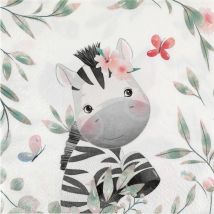 20 Serviettes Explorateur - Annikids