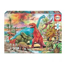 Puzzle Dinosaures 100 Pièces - Educa - Educa Borras