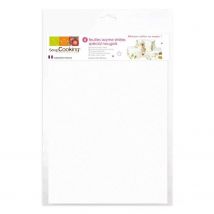 60 Feuilles Azyme Blanches A4 Pour Nougat - Scrapcooking
