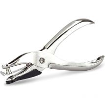Perforateur - 1 Trou - Pince Métal - Perfore 10 Feuilles - Argent - Rapesco - Esselte