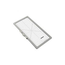 Cadre De Broderie Magnétique À Bordure Moyenne - 40 X 16,5cm - Bernina Blanc