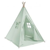 Tente Tipi Kaki Pour Enfant Bois Fsc Et Coton Alba De Sunny