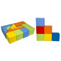 Set De 17 Blocs En Mousse Pour Le Jeu Mix 2 - Velinda