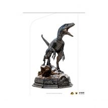 Jurassic World Le Monde D'Après - Statuette 1/10 Deluxe Art Scale Blue And Beta 20 Cm - Iron Studios
