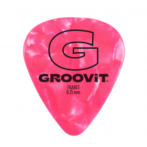 Groovit - 12 Médiators Celluloïds 0.71 Mm