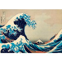 Puzzle 1000 Pièces - Hokusai - The Great Wave Off Kanagawa, 1831 - Bluebird Puzzle