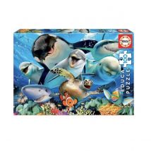 Puzzle 100 Pieces Selfie Sous L'Eau - Educa Borras
