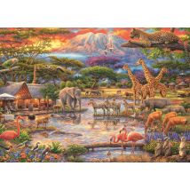 Puzzle 500 Pièces - Au Pied Du Kilimandjaro - Schmidt Spiele
