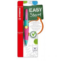 Stabilo Porte-mines Easyergo 1.4, Turquoise/rose Fluo - Stabilo