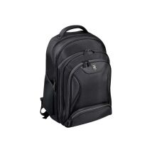 Port Designs Sac À Dos Pc Business Pour Ordinateur Portable Avec Protection Pluie Manhattan 17 Litres 13/14 Pouces Noir - Port Designs