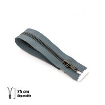 Fermeture Éclair Z19 - Laiton Séparable 6mm - 75 Cm - Eclair Prym