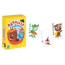 La Bataille Des Animaux 36 Cartes Enfant - Jeu Nathan - 31139 - Chiffres Et Observation - Nathan