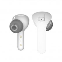 Ecouteurs Sans Fil Divacore Twist - Ecran Digital Led - 28h De Liberté - Commandes Vocales - Ipx4 - Blanc