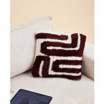 Kit Tricot Housse De Coussin Kate Vanille Tu - Pingouin