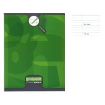 Cahier D'Écriture - 17x22 Cm - Grands Carreaux - 4mm - 32 Pages - Calligraphe - Clairefontaine