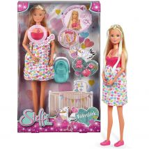 Steffi Love Babyglück Poupée Enceinte Avec Accessoires - Simba