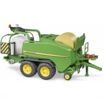 Presse Enrubanneuse À Balles Rondes John Deere C441r - Bruder