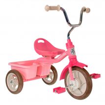 Tricycle Fille Rose Avec Benne - Italtrike