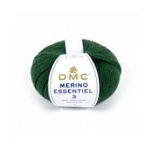 Pelote De Laine Merino Essentiel 3 - Dmc - Certifié Oeko-tex 967 Vert - Dmc