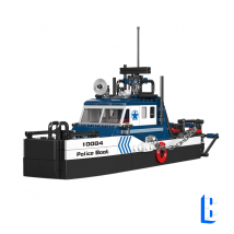 Jeux De Construction - Mould King - Le Bateau De Police -