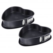 Ensemble De 2 Moules À Charnière En Forme De Cœur 25 Cm Dr. Oetker