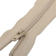 Fermeture Fine Polyester N°2 Couleur Pierre - Mediac