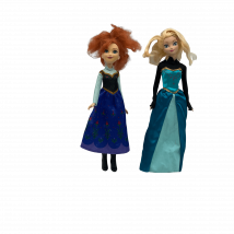 Lot De 2 Poupées Reine Des Neiges Disney