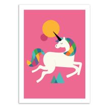 Affiche - To Be A Unicorn - Andy Westface - Wall Editions