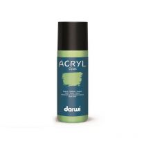 Peinture Acrylique - Vert Pastel - Tous Supports - Opaque - Indélébile - Darwi - 80ml