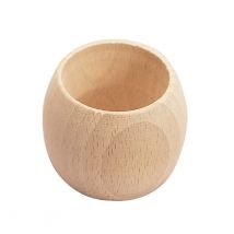 Rond De Serviette Bois Ø 4,5 X 4 Cm - Megacrea DIY