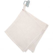 Doudou Lange Attache Tétine En Gaze De Coton, Jeanne - Sevira Kids