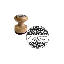 Tampon Bois Un Grand Merci - Butterer
