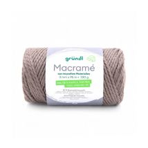 Bobine De Corde Macrame 330 Gr - Gründl 5 Gris