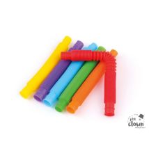 Petits Jouets - Tube Pop, X6, Couleur Aléatoire - P'tit Clown