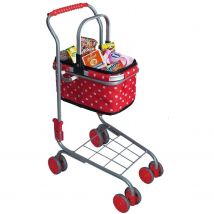 Chariot En Métal Avec Panier De Transport Avec 40 Miniatures - Tanner