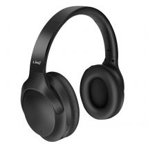 Linq Casque Audio Bluetooth À Réduction De Bruit Pliable Noir