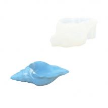 Moule En Silicone 12cm X 6cm X 2cm - Coquille - Jesmonite