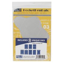 Matrices De Découpe Scor-pal - Lot Pocketpenpals Abc - M53540 Scrapbooking