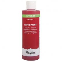Patio Paint, Flacon 236 Ml, Rouge Cerise - DecoArt